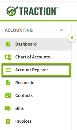 Account Register