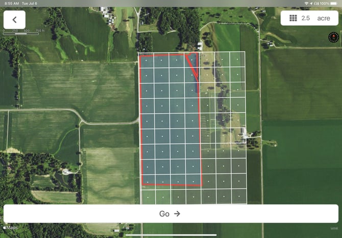 Laying Grid