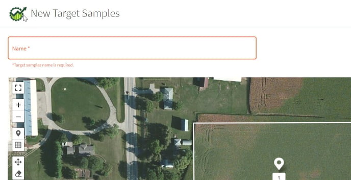 Name of layer for Target Samples